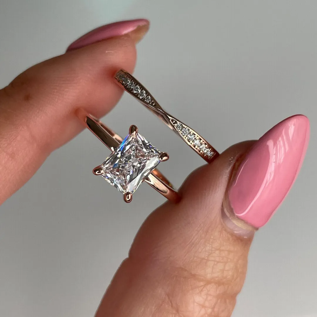 /public/photos/live/Radiant Cut Moissanite Half Eternity Wedding Ring Set 722 (1).webp